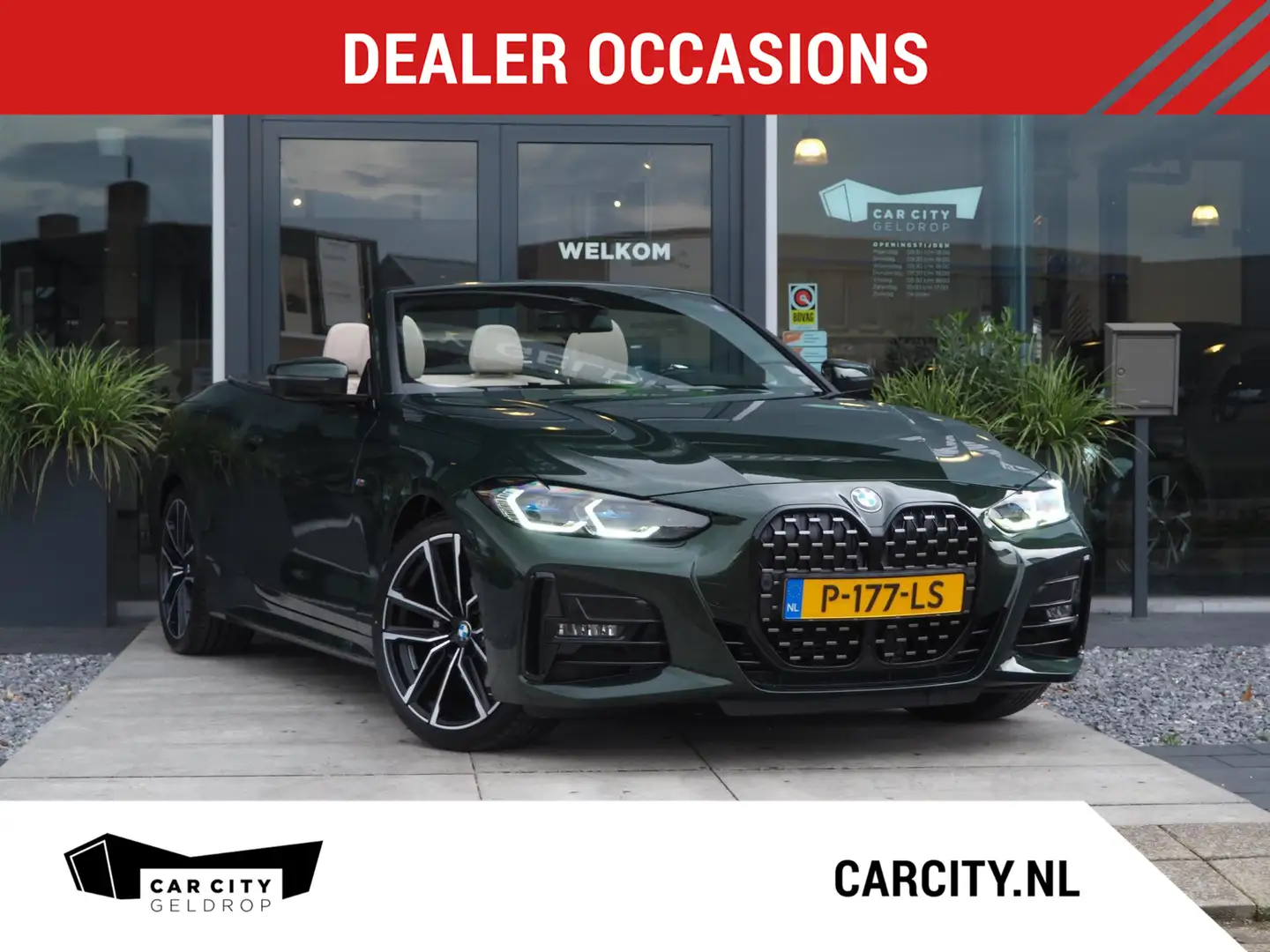 BMW 420 4-serie Cabrio 420i High Exec / M-Sport / Laser / Verde - 1