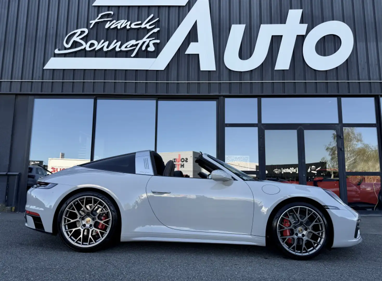 Porsche Targa 3.0 450 Ch 4S PDK / Origine france / Echapp Sport / SportDesign / Pack chrono Gris - 1