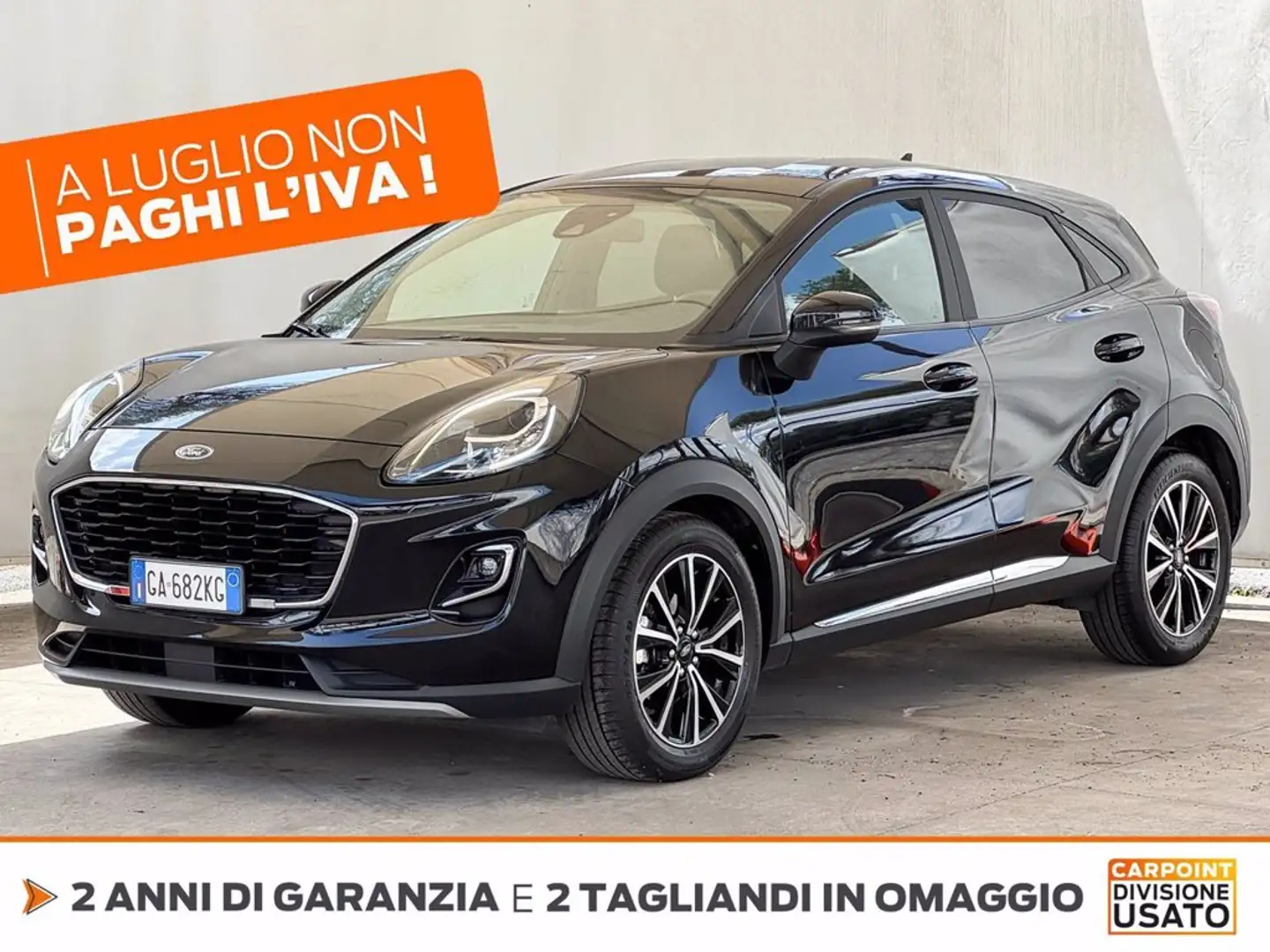 Ford Puma 1.0 ecoboost h titanium s&s 125cv Negru - 1