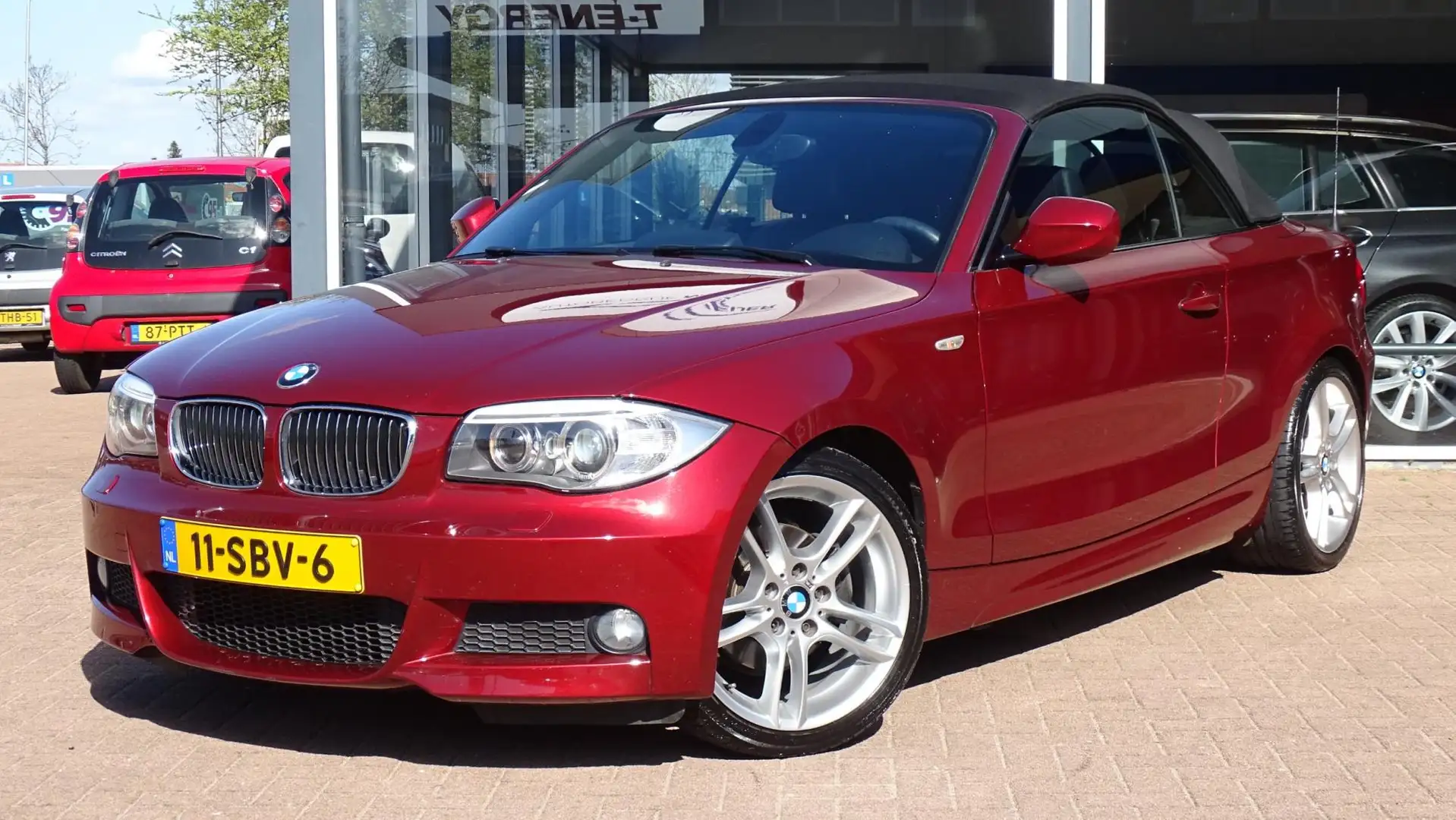 BMW 118 1-serie Cabrio 118i Cabriolet / Cabrio | Airco | E Rood - 1