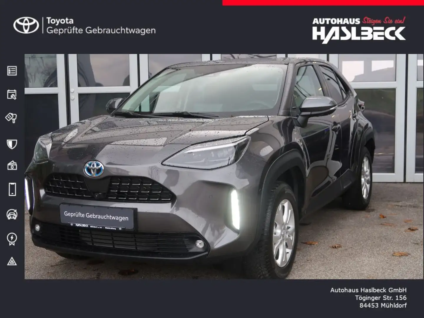Toyota Yaris Cross Hybrid 1.5 VVT-i Elegant Grijs - 1