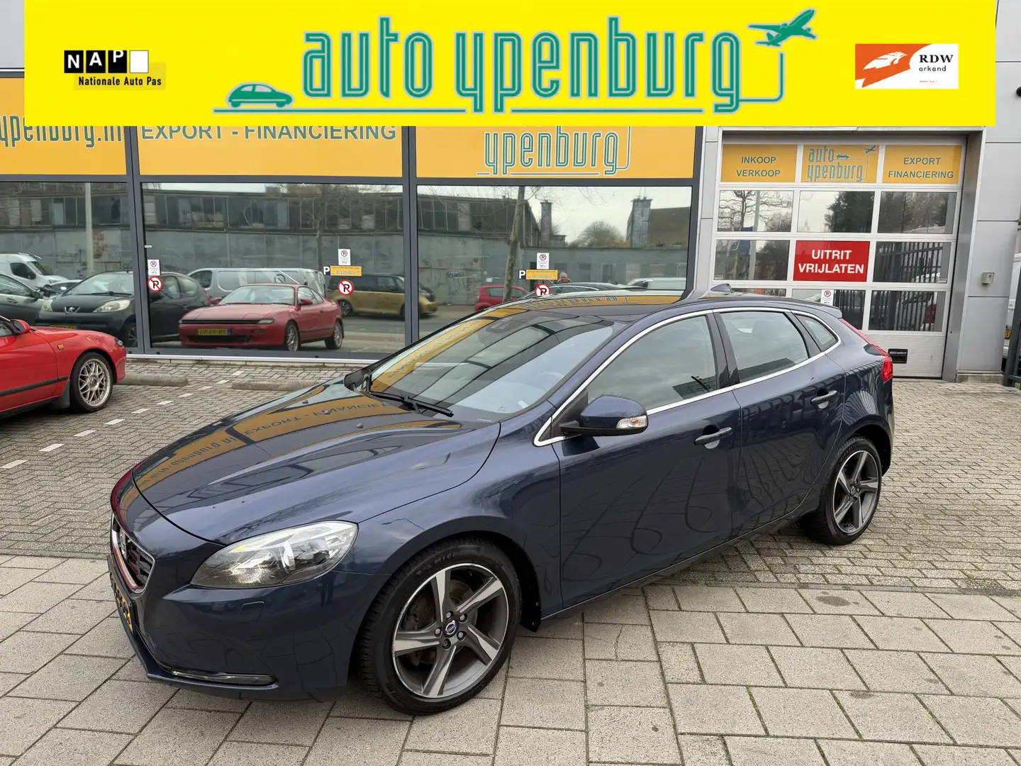 Volvo V40 1.6 T2 Summum * 109.333 Km * Climatronic * Leder / Blau - 1