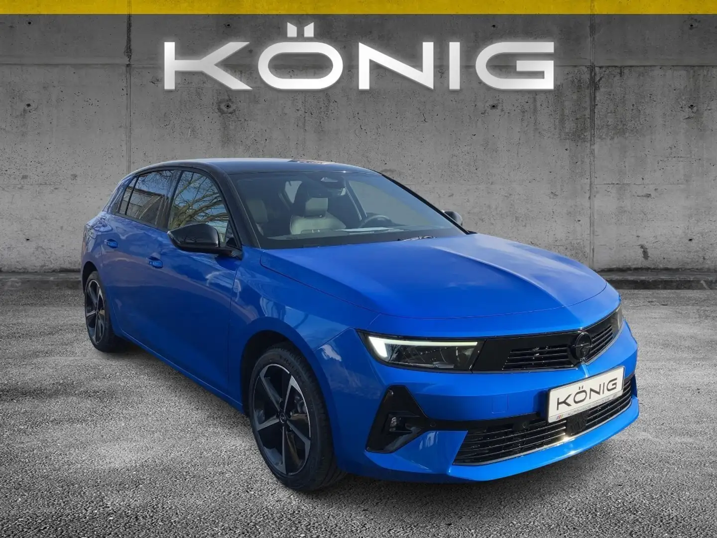 Opel Astra 5-Türer GS, 1.2 Direct Injection Turbo 100 Blau - 2