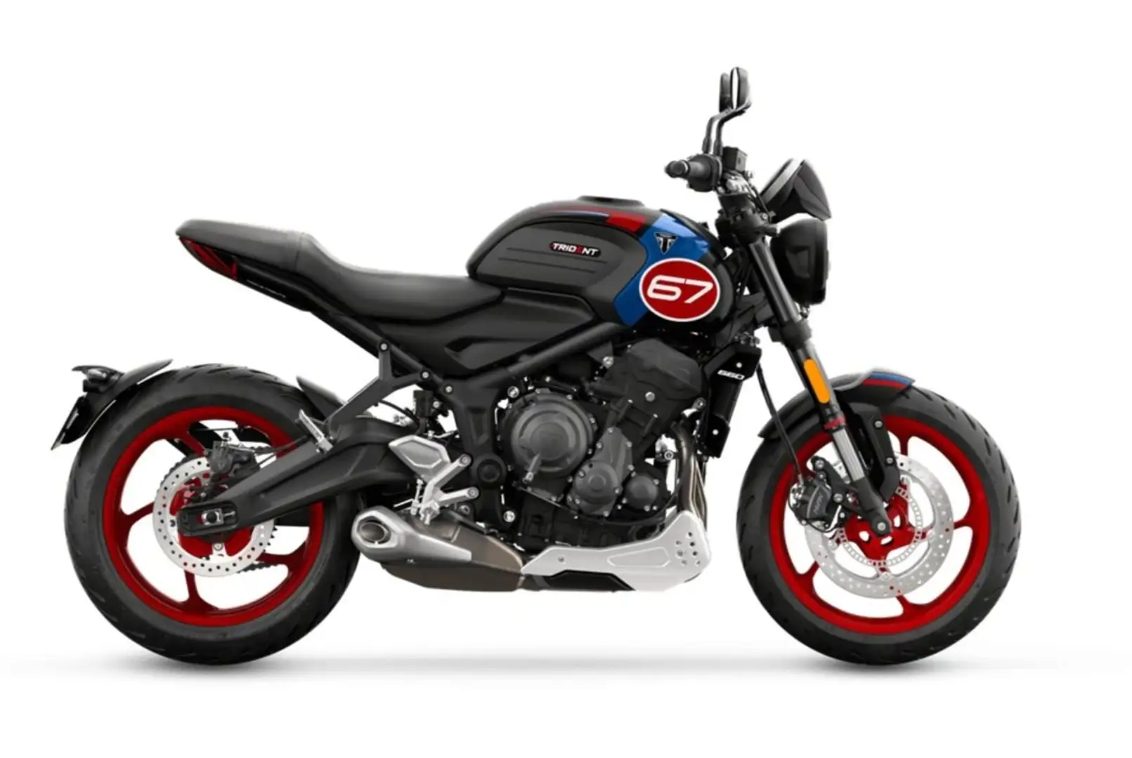 Triumph Trident 660 Auf Lager! Bleu - 1