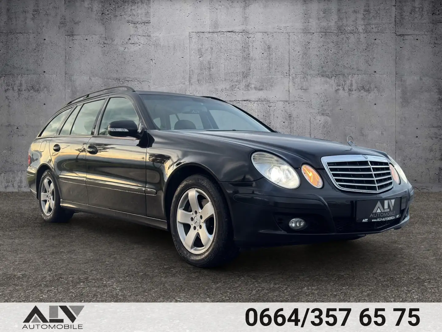Mercedes-Benz E 220 E 220 T CDI Xenon|Schiebedach|Automatik Zwart - 1