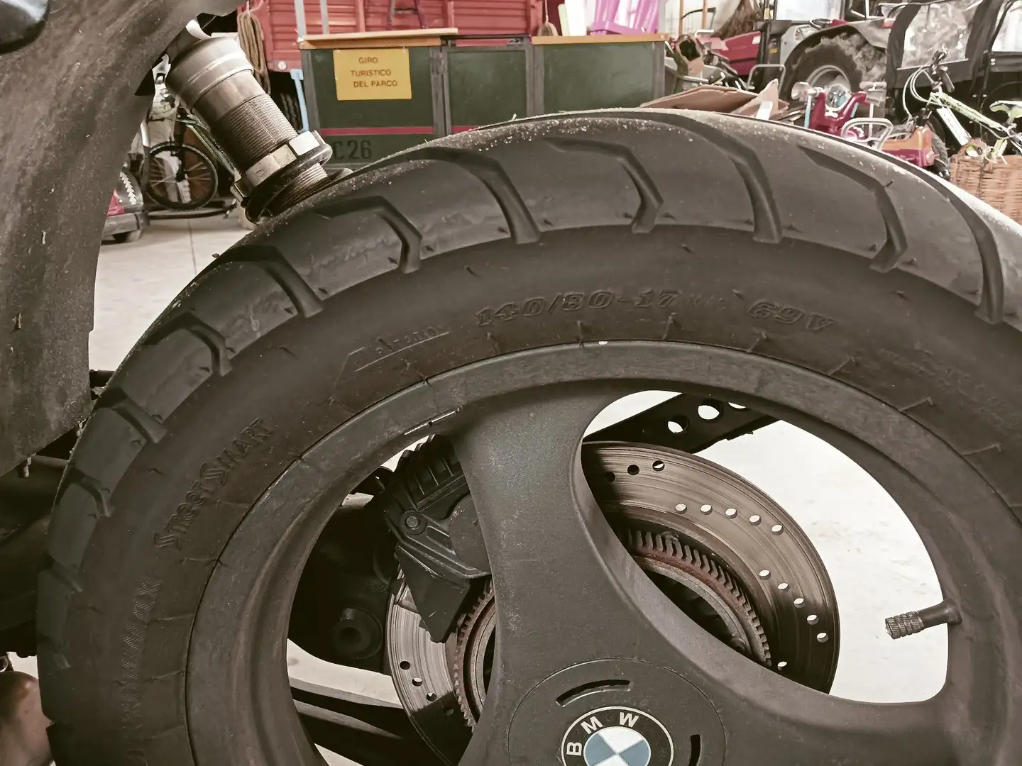 BMW K 1100 LT cafè racer, omologata revisione fino al 2026 crna - 1