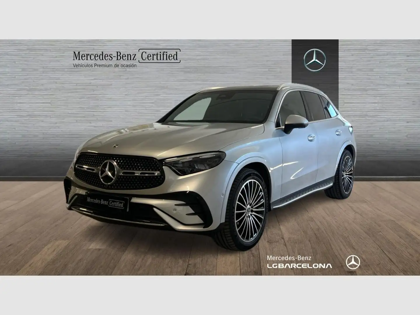Mercedes-Benz GLC 220 d 4MATIC AMG Line Argintiu - 1
