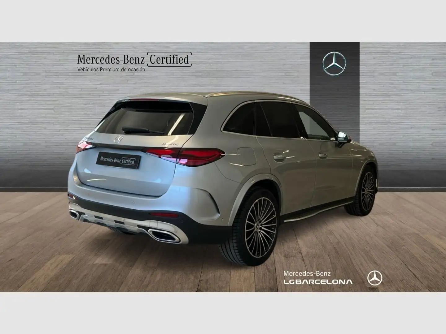 Mercedes-Benz GLC 220 d 4MATIC AMG Line Argintiu - 2