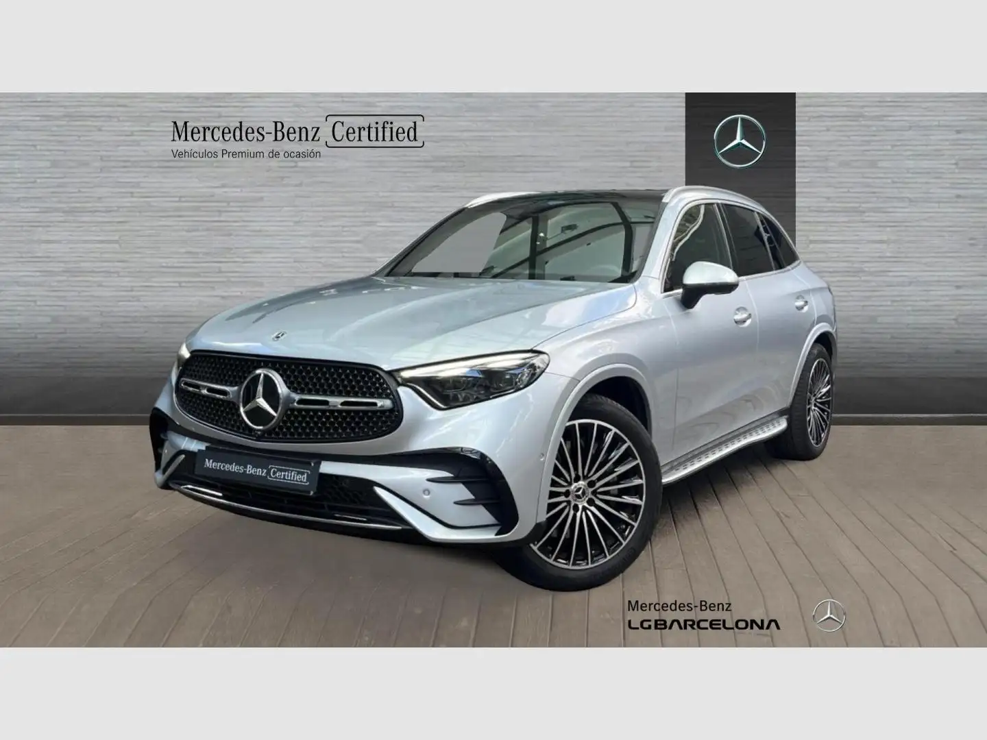 Mercedes-Benz GLC 220 d 4MATIC AMG Line Plateado - 1