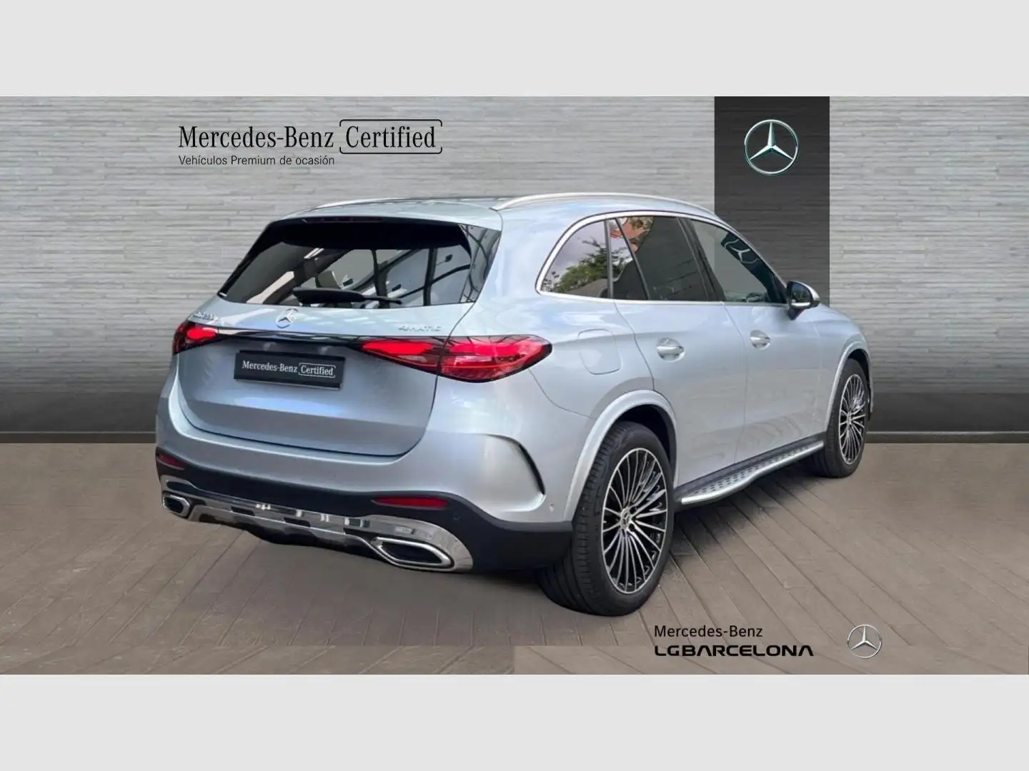 Mercedes-Benz GLC 220 d 4MATIC AMG Line Plateado - 2