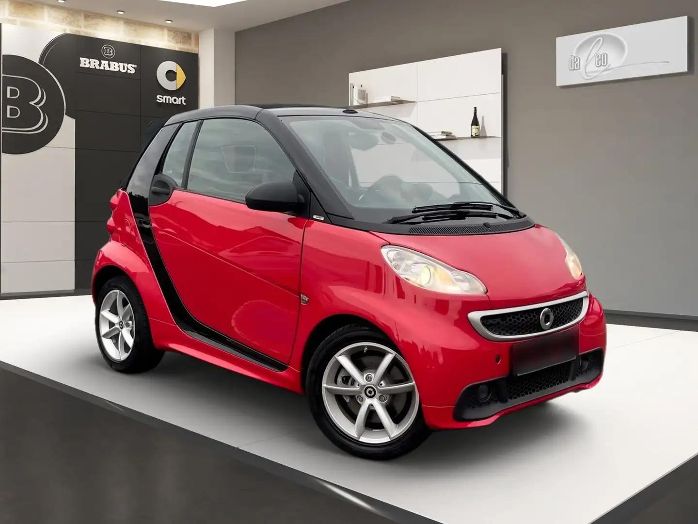 smart forTwo 62kW Pulse Navi Klima Schaltwippen 1.Hand Rouge - 2