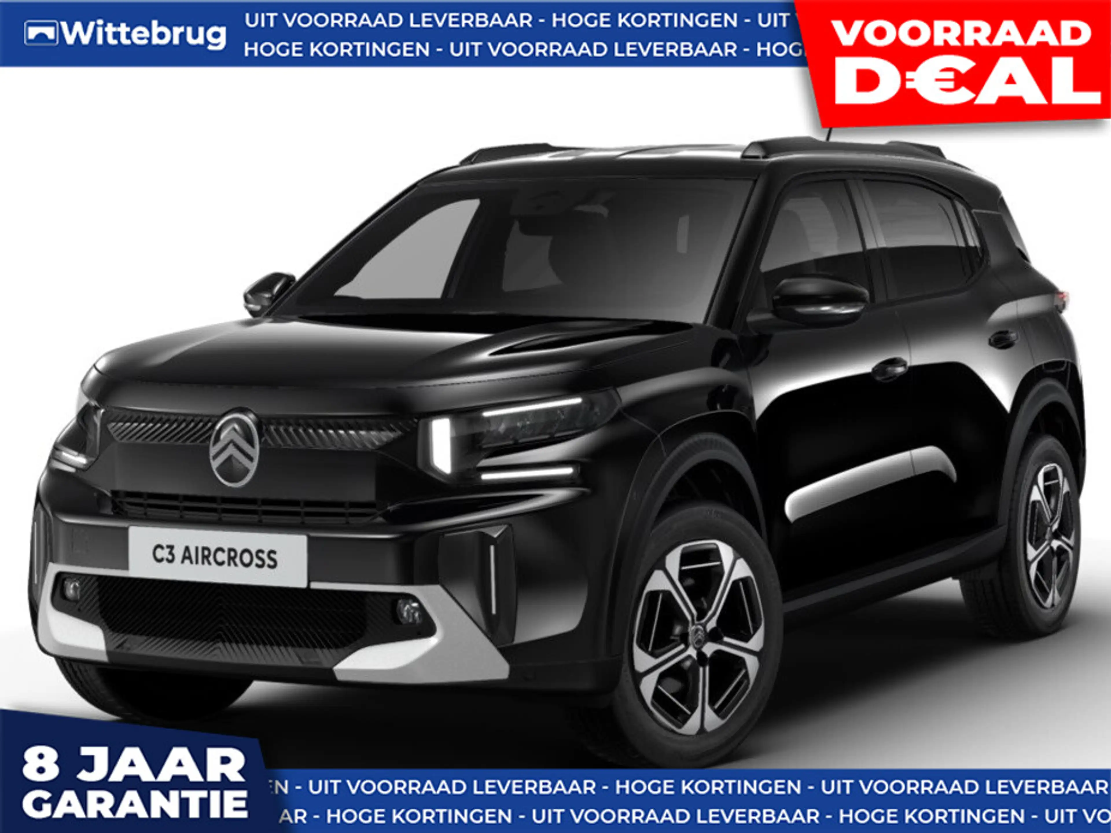 Citroen C3 Aircross 1.2 Hybrid 145pk Max 7p. DIRECT RIJDEN - RIJKLAAR