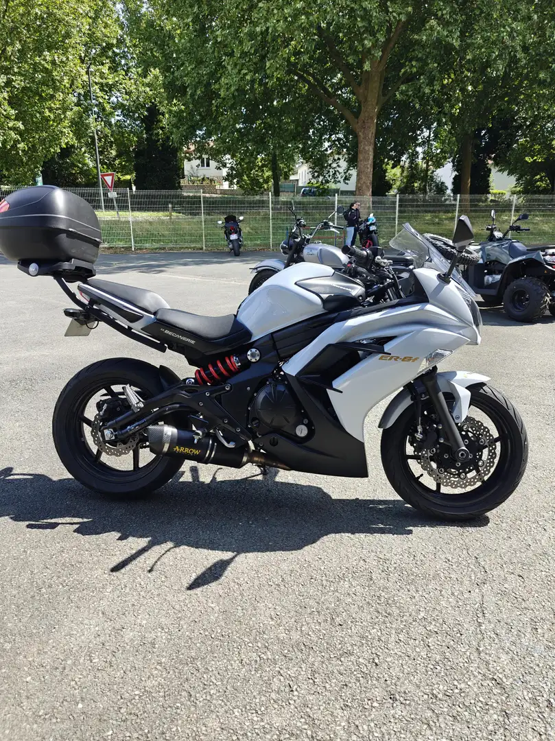Kawasaki ER - 6 F Weiß - 2