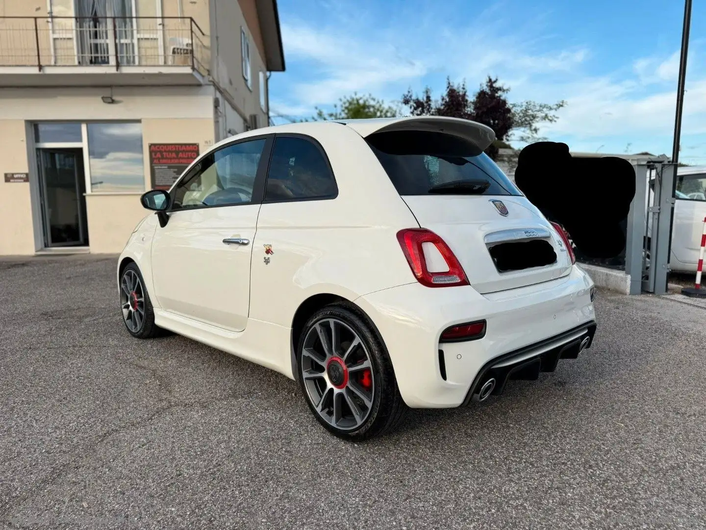 Abarth 595 Turismo Automatik *1.Hand, SOMMERFAHRZEUG* Bílá - 1