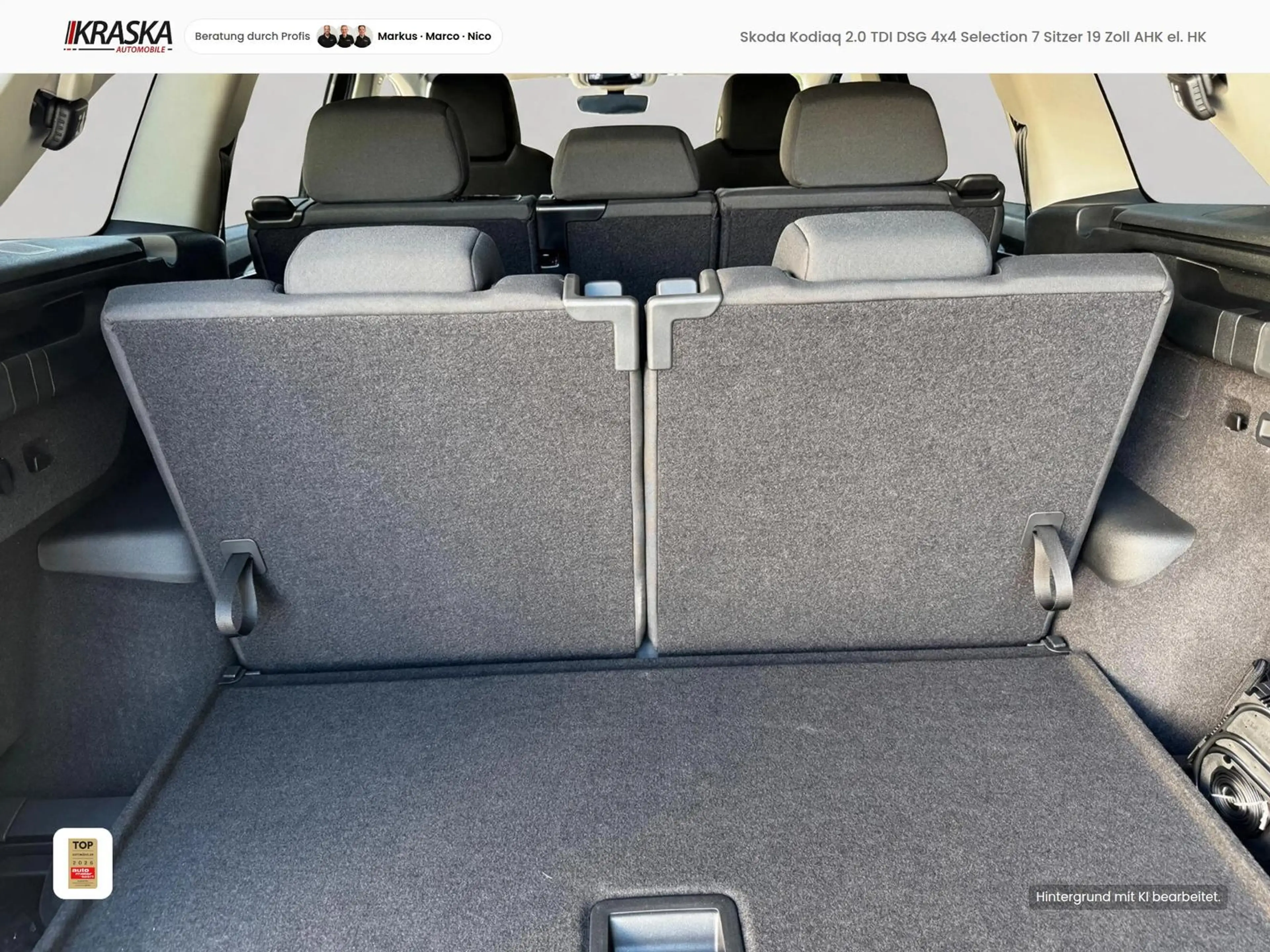 Skoda Kodiaq 2.0 TDI DSG 4x4 Selection 7 Sitzer AHK — photo 6