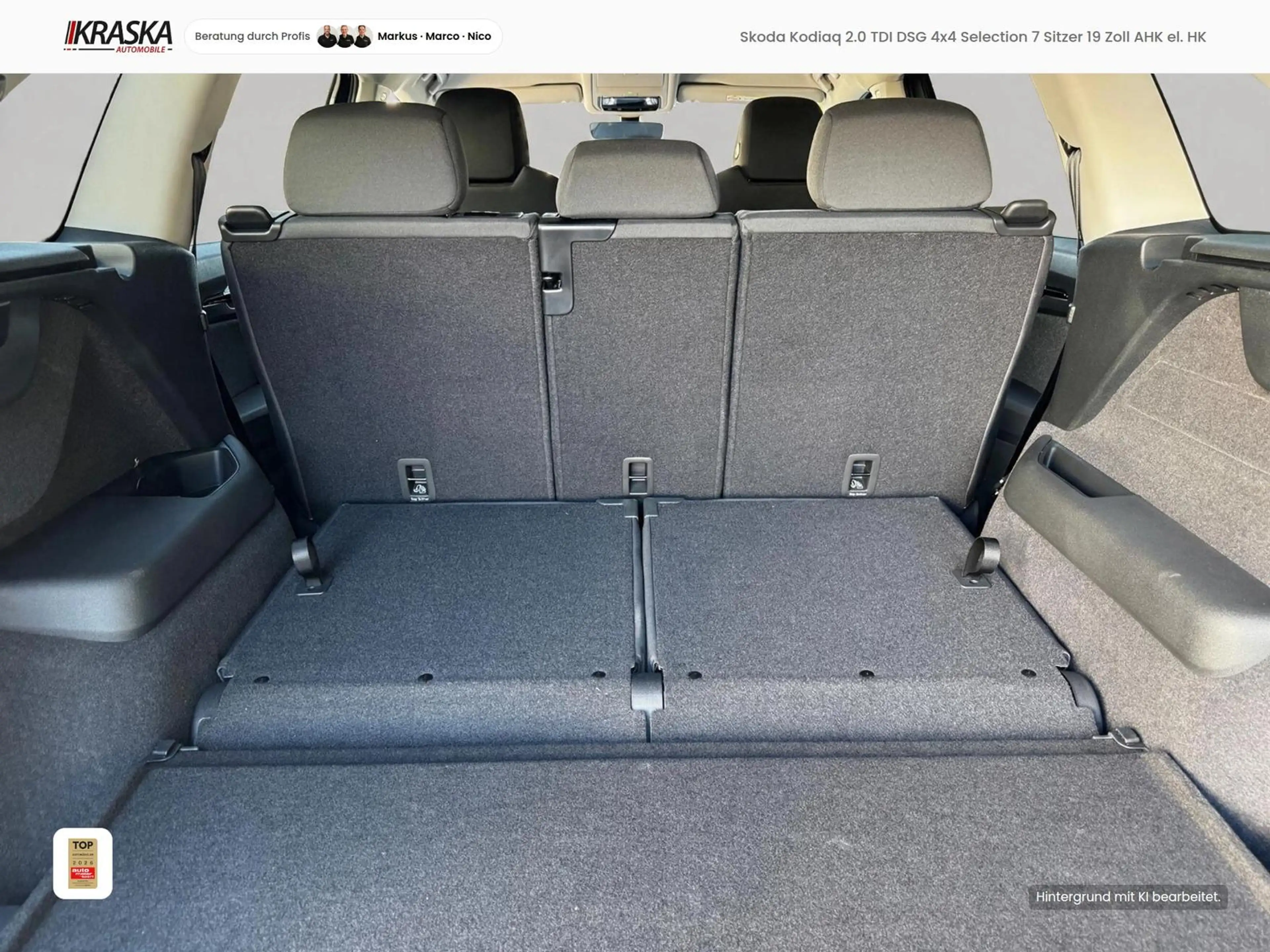 Skoda Kodiaq 2.0 TDI DSG 4x4 Selection 7 Sitzer AHK — photo 7