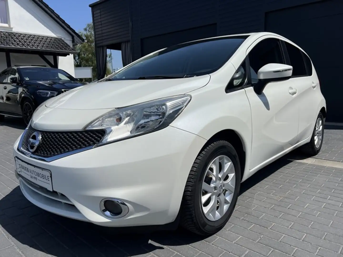 Nissan Note Acenta +Navi+Klimatronic+Allwetter+TÜV+ Weiß - 1
