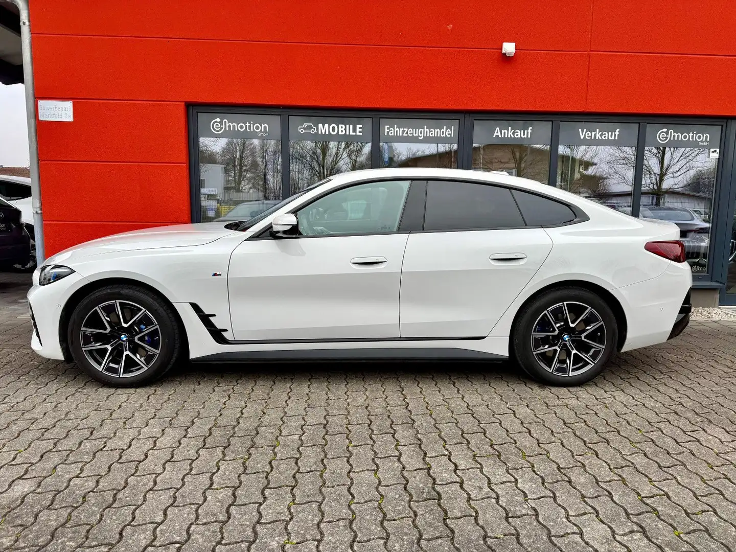 BMW i4 Gran Coupe 40 xDrive M Sport*AHK*DrivAsProf* Blanc - 2