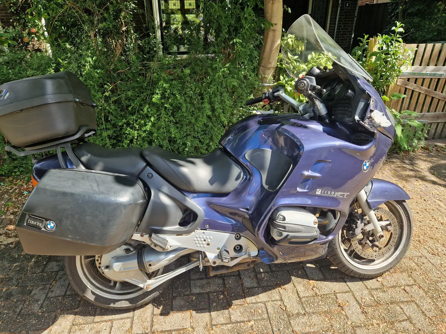 BMW R 1100 RT toering Modrá - 1