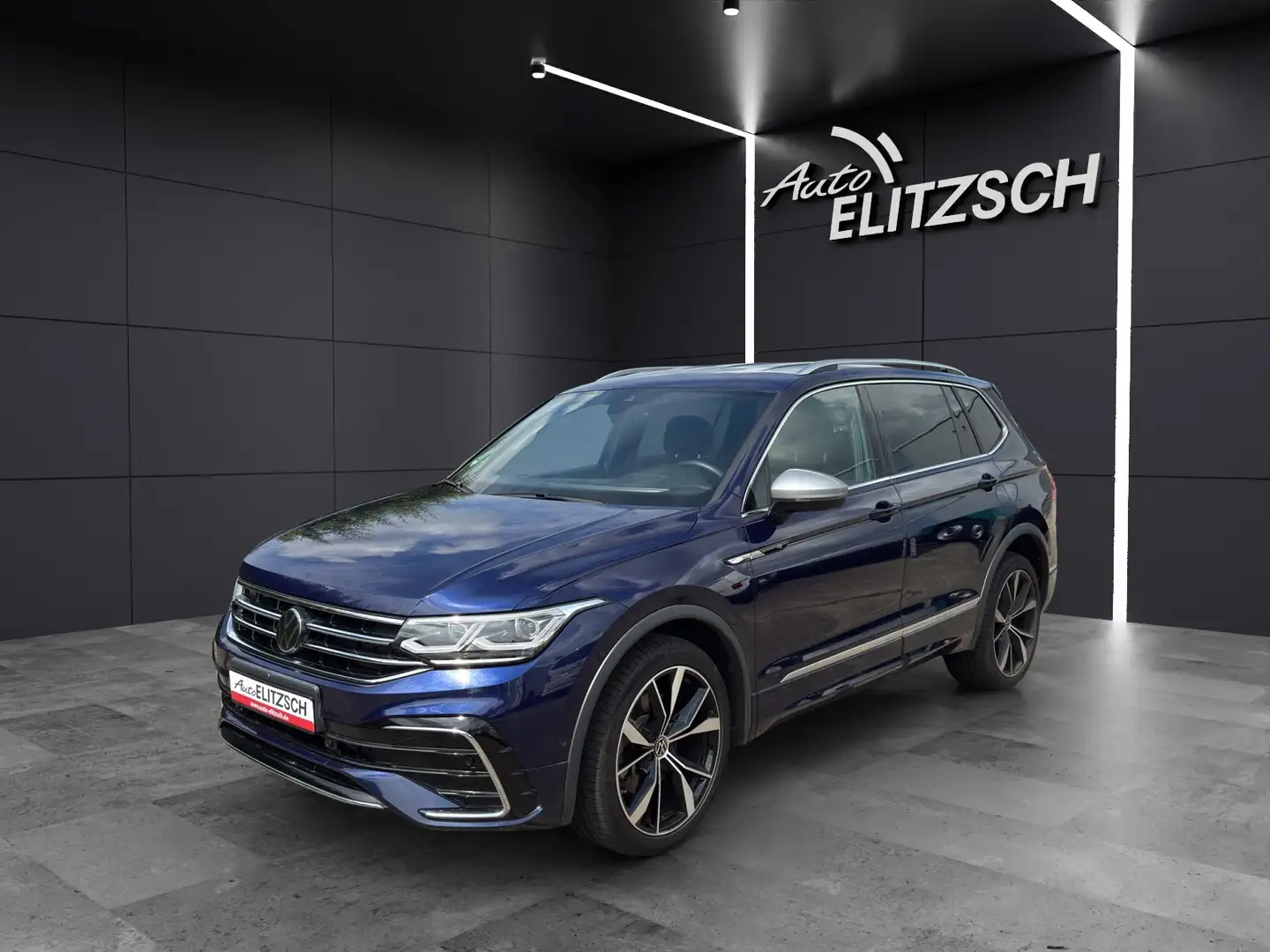 Volkswagen Tiguan Allspace R-Line TDI 4M DSG IQ.Light ACC AHK STH SH HuD 3... Blau - 2