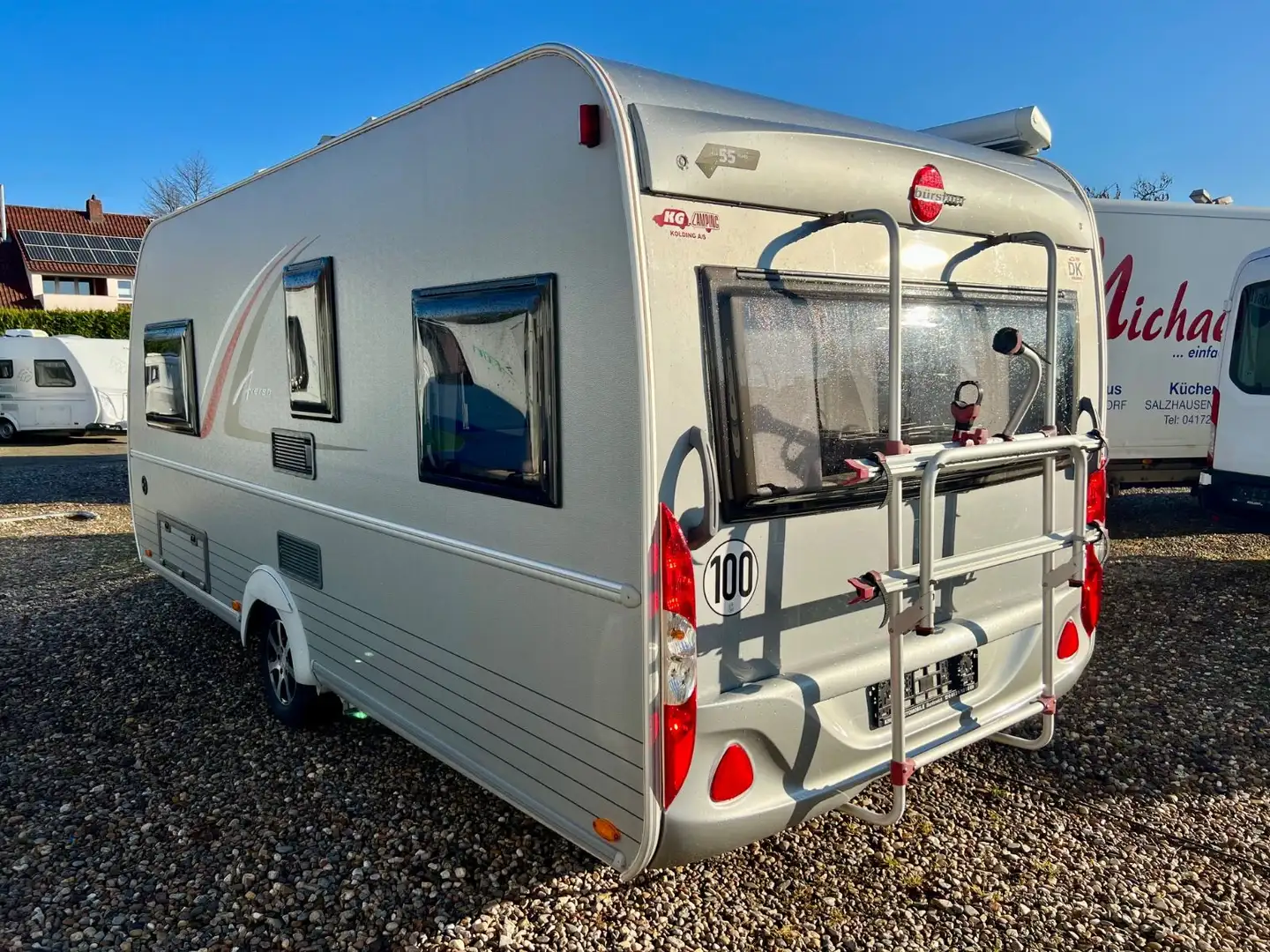 Bürstner 460 TS Mover Klima Vorzelt Markise Festbett Weiß - 2