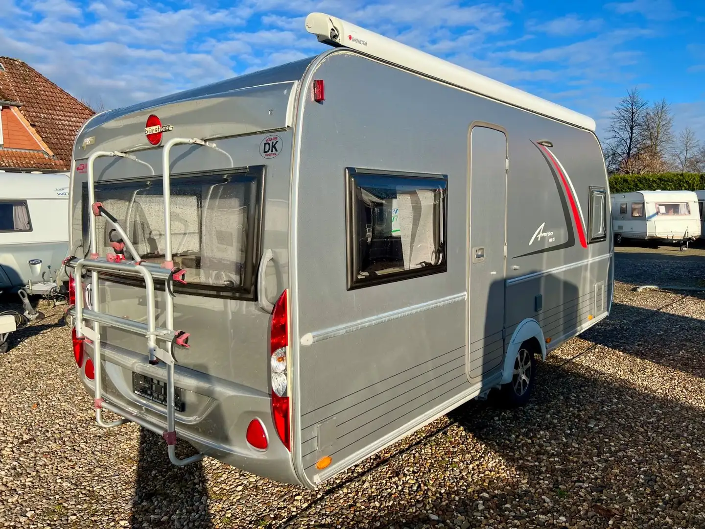 Bürstner 460 TS Mover Klima Vorzelt Markise Festbett Weiß - 1