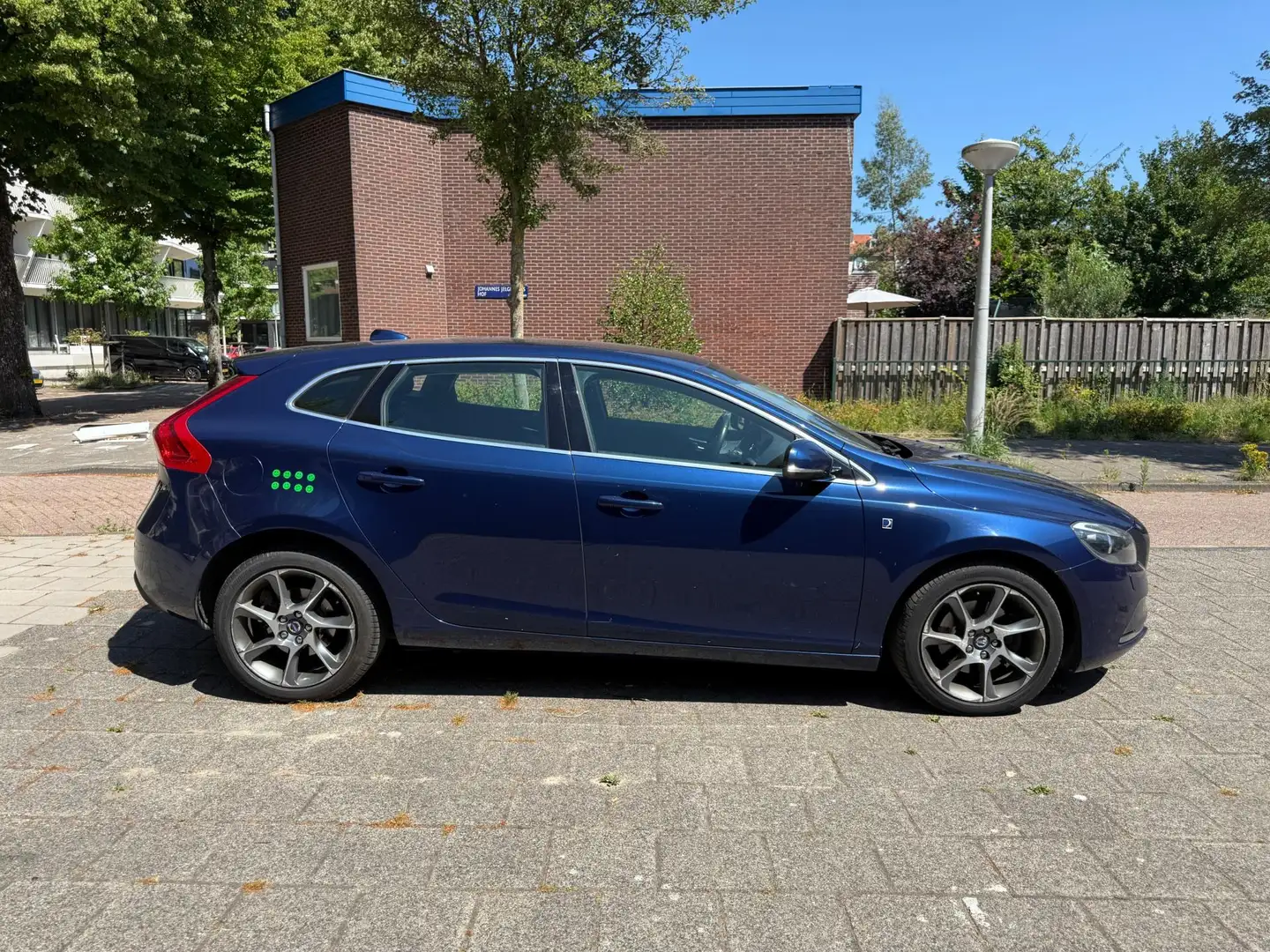 Volvo V40 2.0 D2 Ocean Race Euro 6 Leder NAVI Blauw - 2