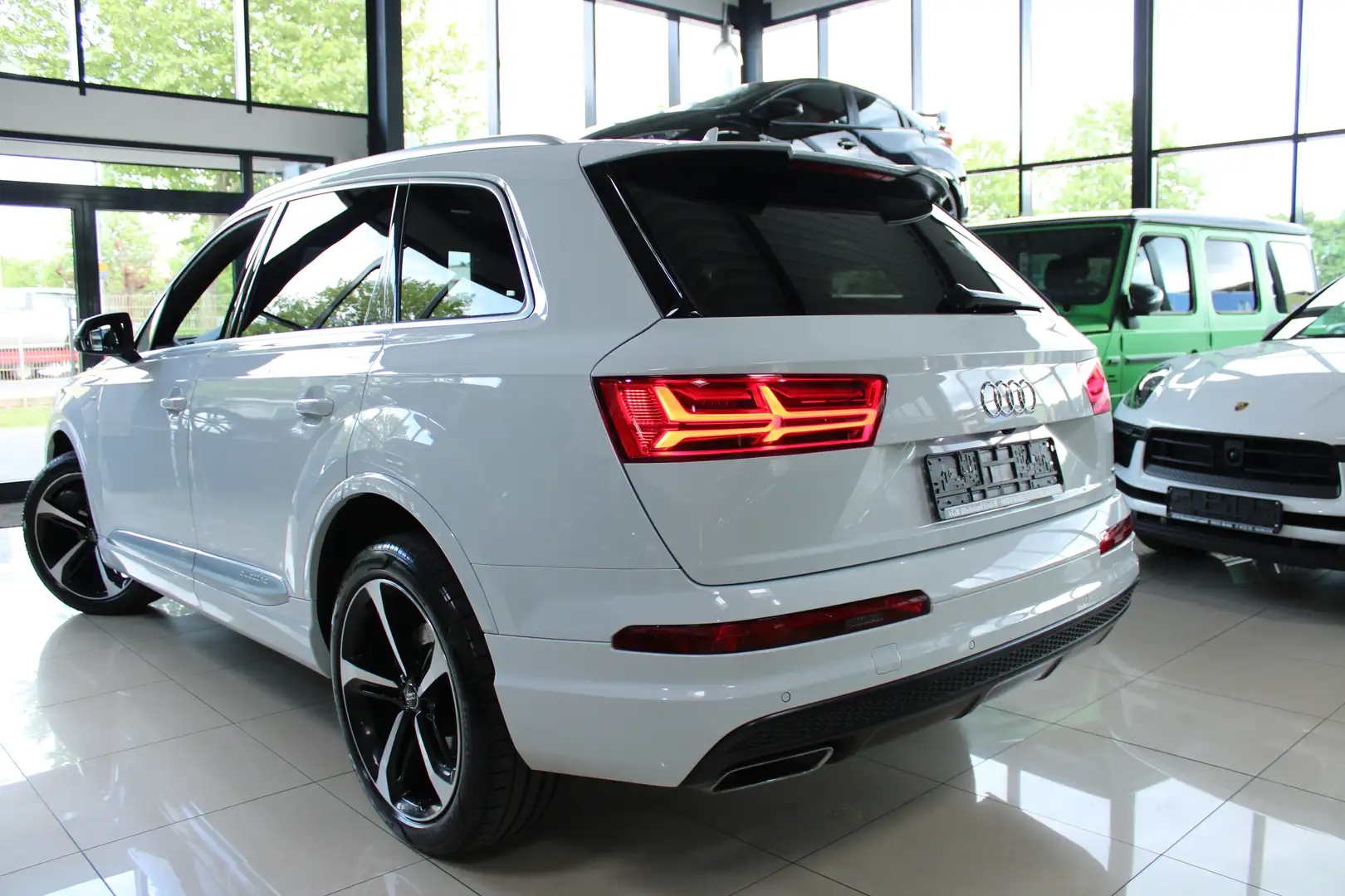 Audi Q7 50 TDI QUATTRO 286PS S-LINE SPORT PANO BOSE ALU21" Blanc - 1