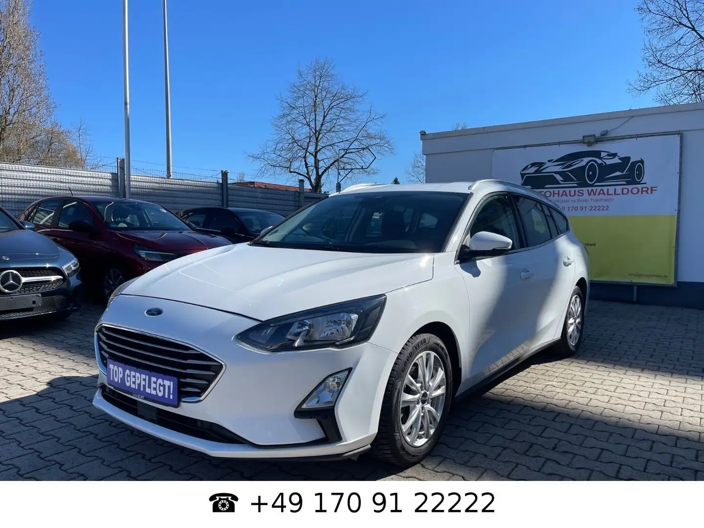 Ford Focus Turnier Cool & Co*Garantie*LED*AHK*8xReife Blanc - 2