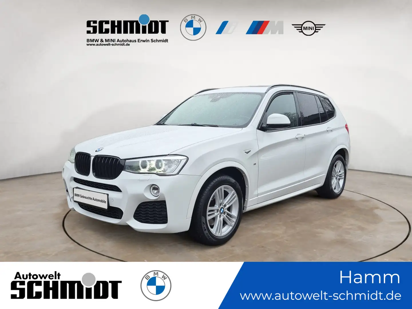 BMW X3 xDrive20d M Sportpaket + GARANTIE Weiß - 1