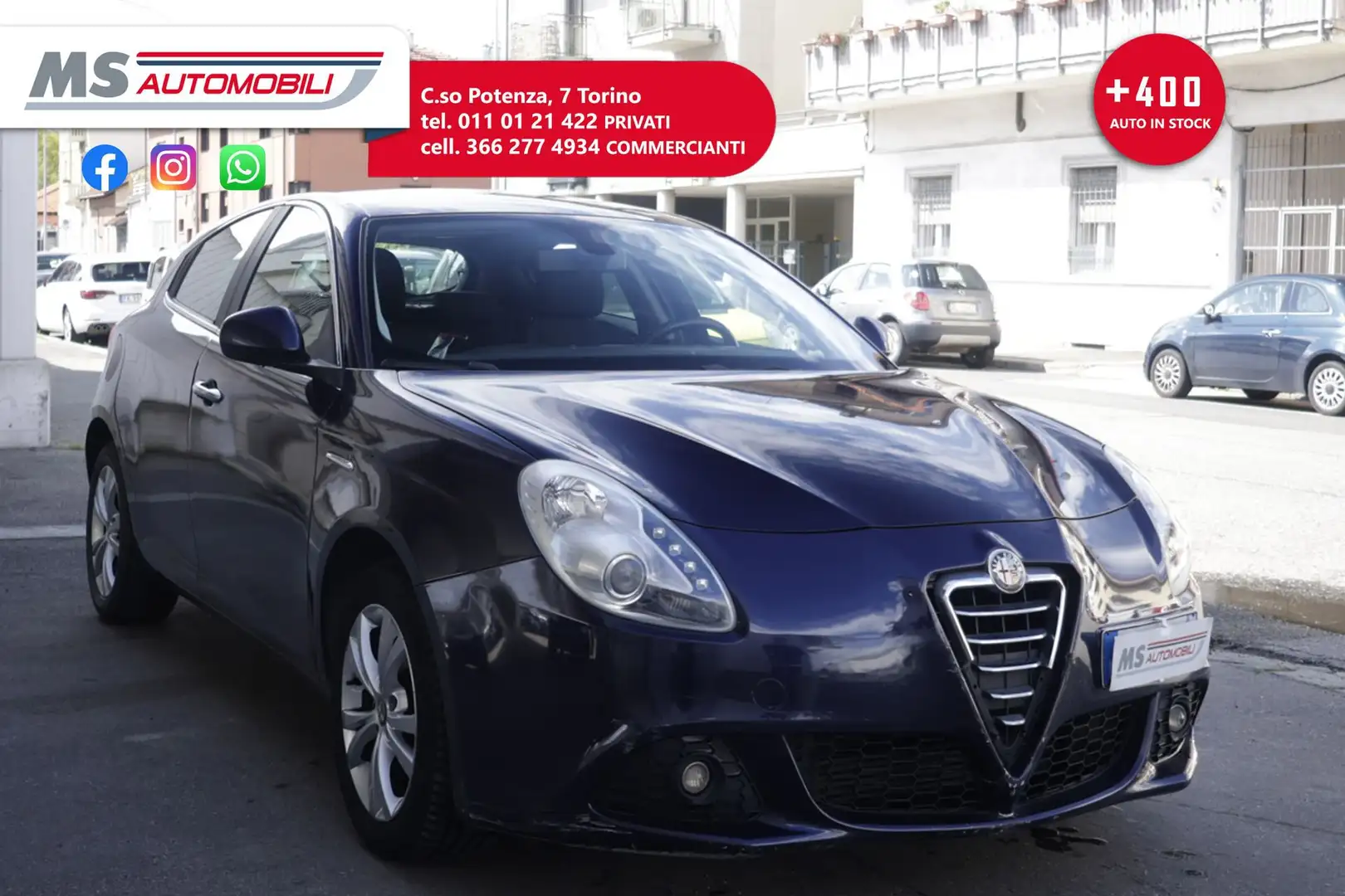 Alfa Romeo Giulietta Alfa Romeo Giulietta 1.4 Turbo 120 CV Progression Blue - 1