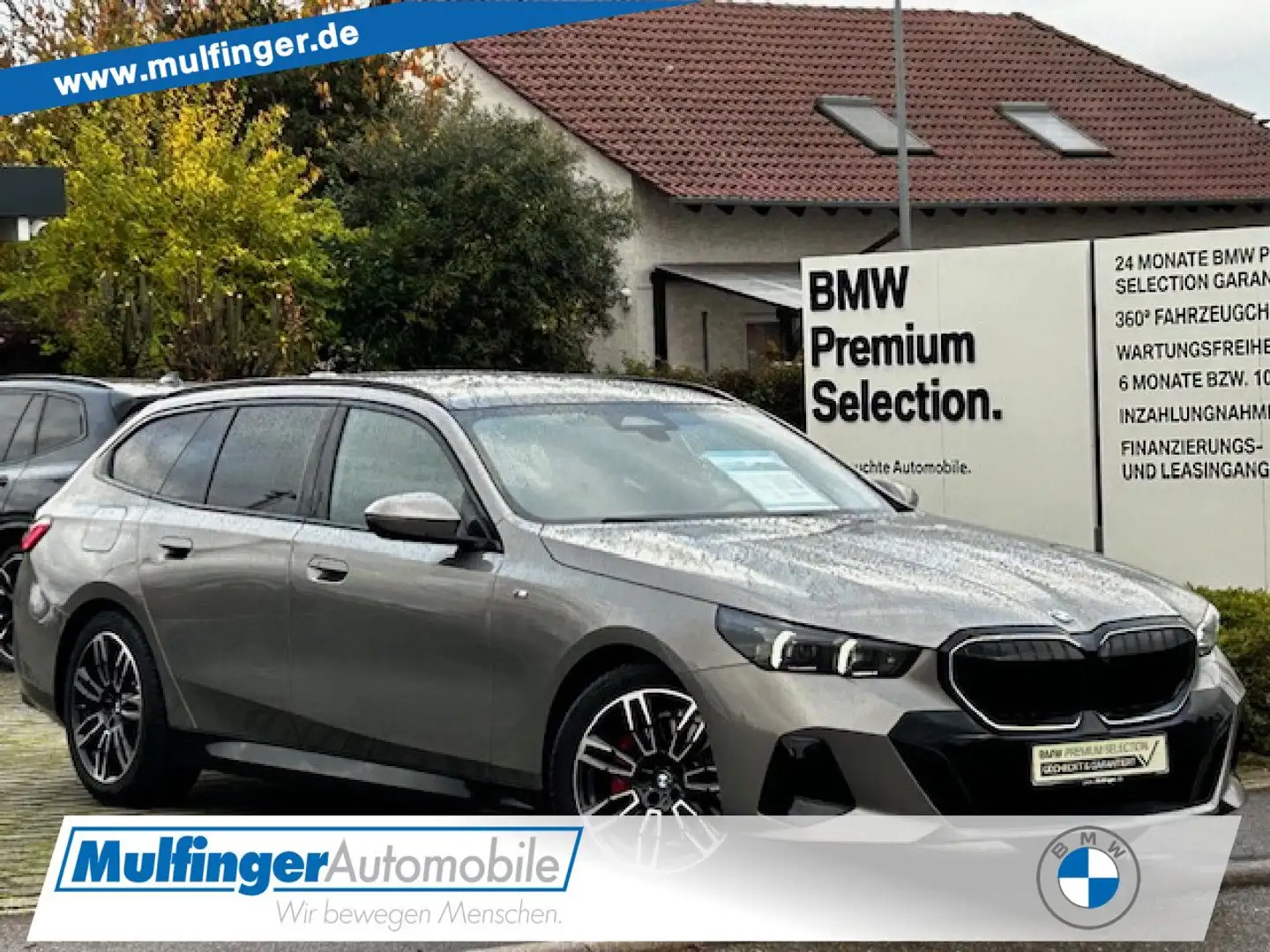 BMW 520 d T.M Sport Pro ACC IntAktiv.PanoD.Standh.AHK Grau - 1