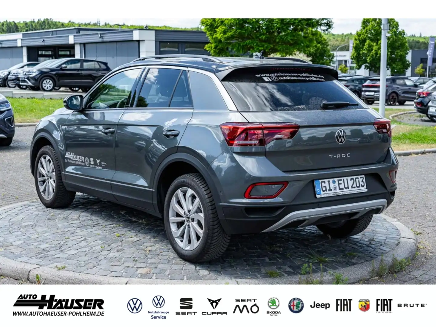 Volkswagen T-Roc Life 1.5 TSI DSG NAVI KAMERA PARK ACC LED APP-CONN Grau - 2
