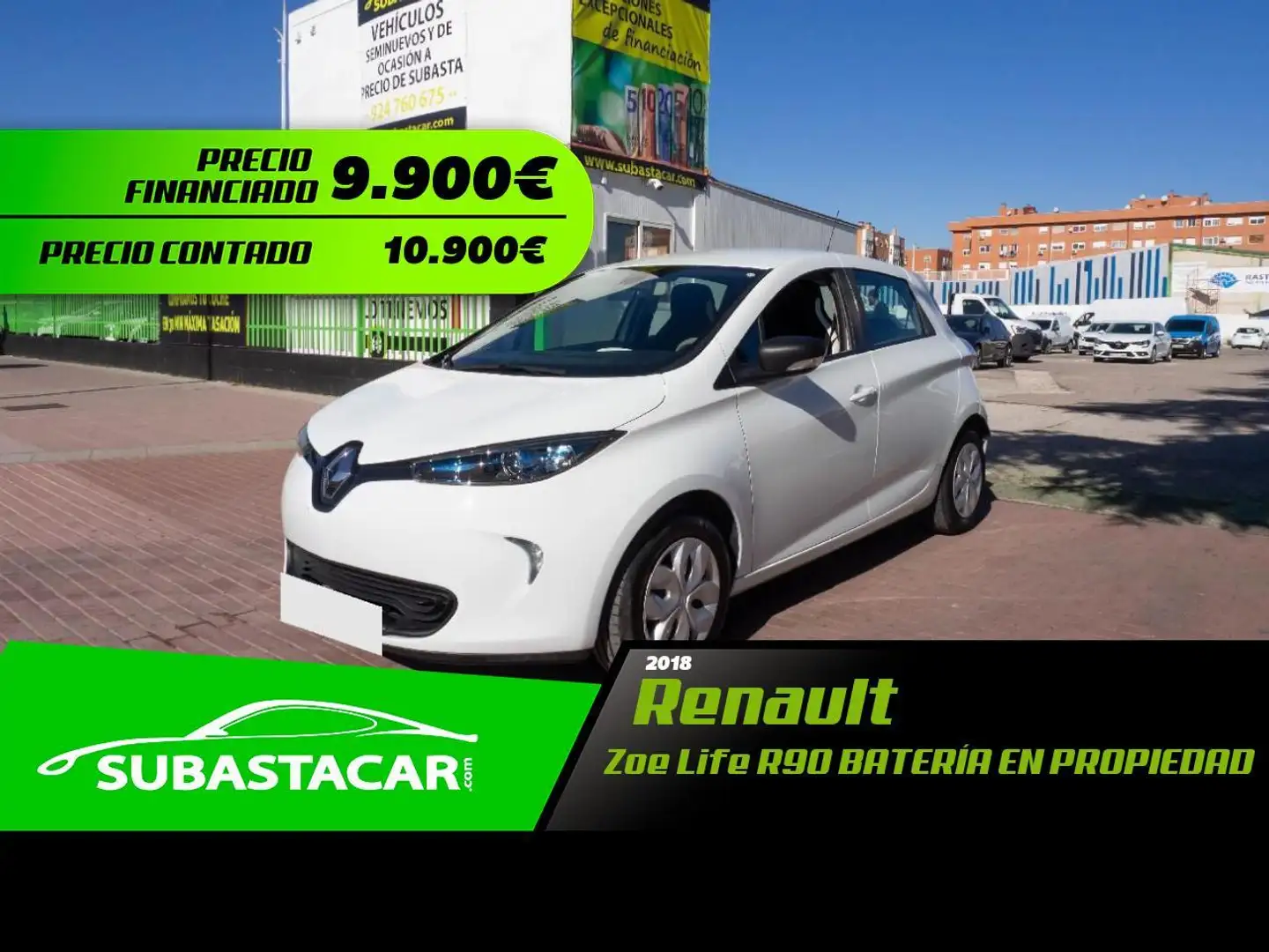 Renault ZOE Life 40 R90 68kW Blanc - 1