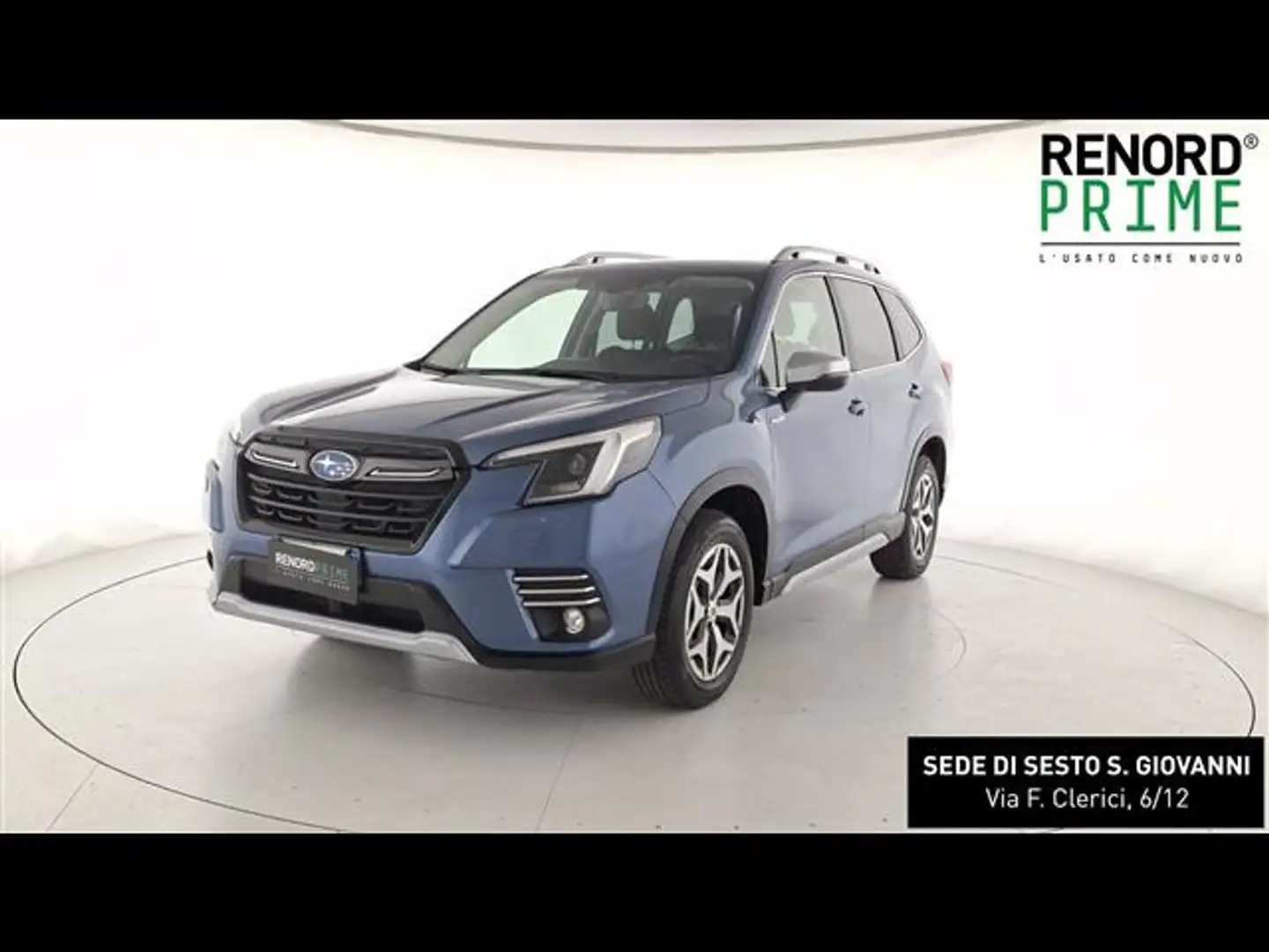 Subaru Forester 2.0 i e-BOXER 4dventure AWD CVT Lineartro Blu/Azzurro - 1