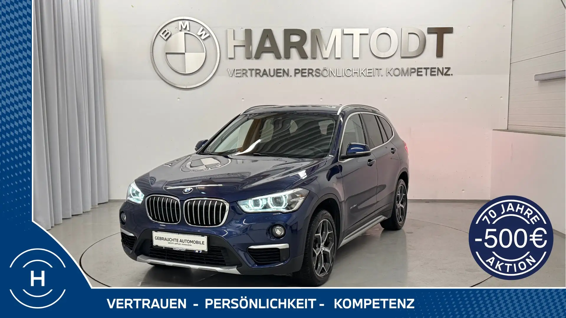 BMW X1 xDrive18d *xLine* Blau - 1
