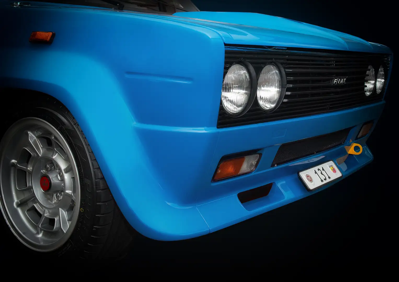 Fiat 131 ABARTH Blau - 2