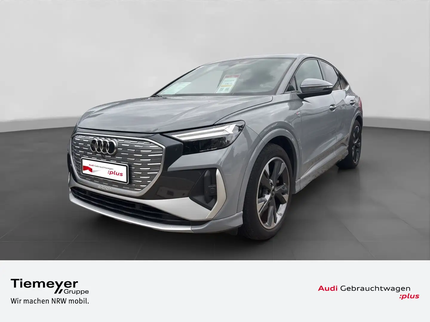Audi Q4 e-tron Sportback 35 S LINE PANO LM20 SOUNDSYS Grigio - 1