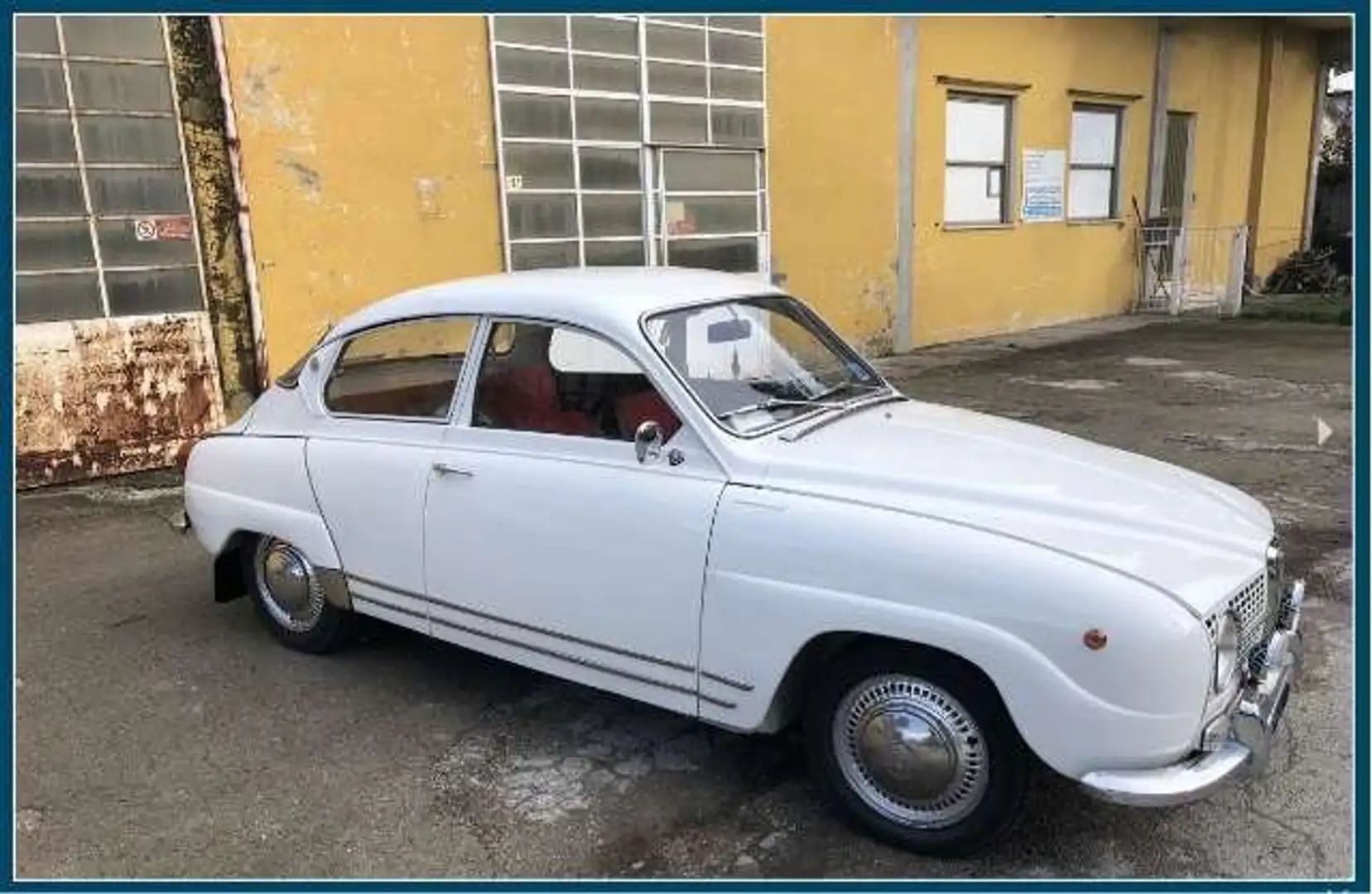 Saab 96 V4 DELUXE Blanc - 2