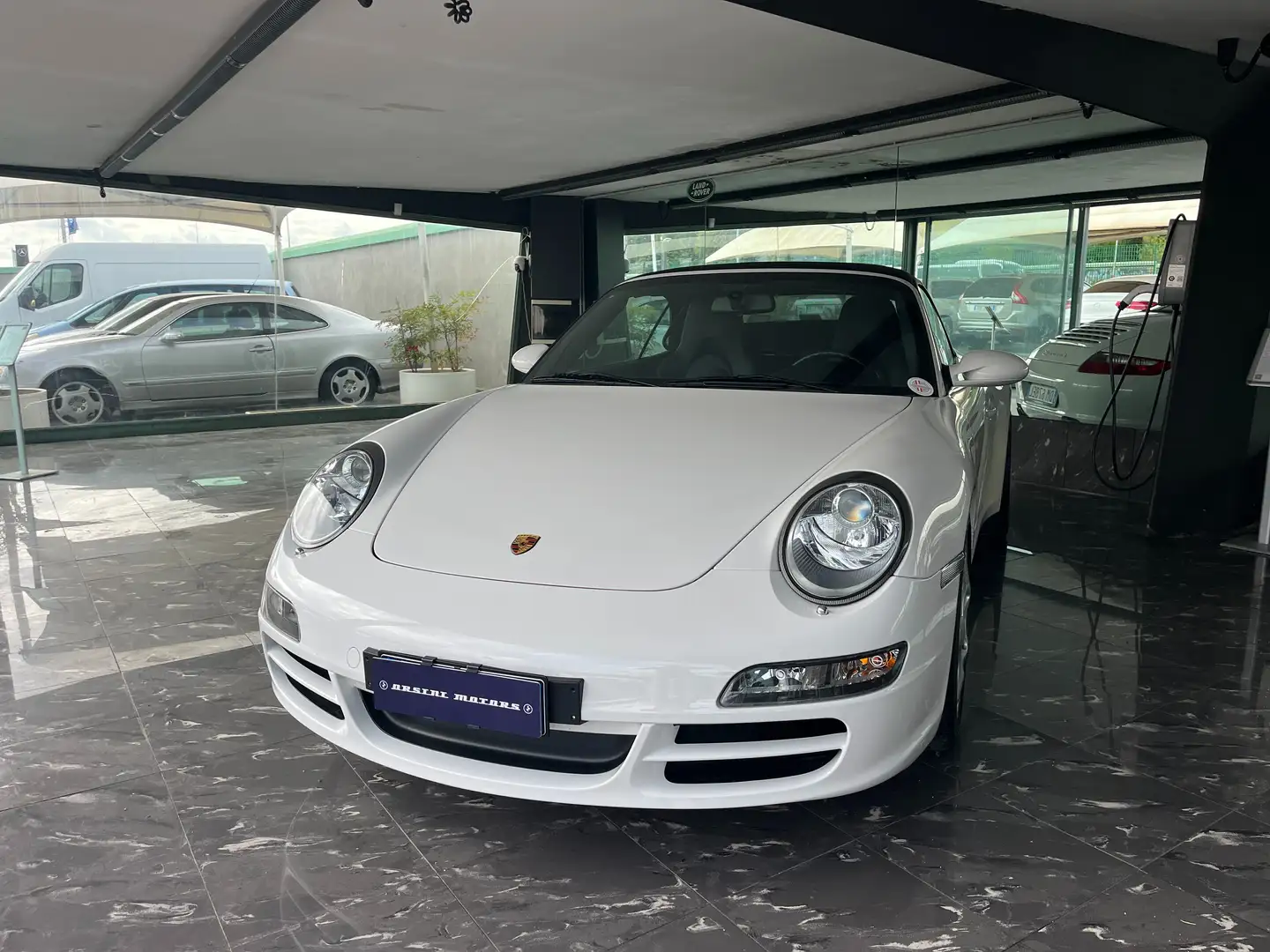 Porsche 997 4S CABRIO. #36.620 KM. Blanc - 1