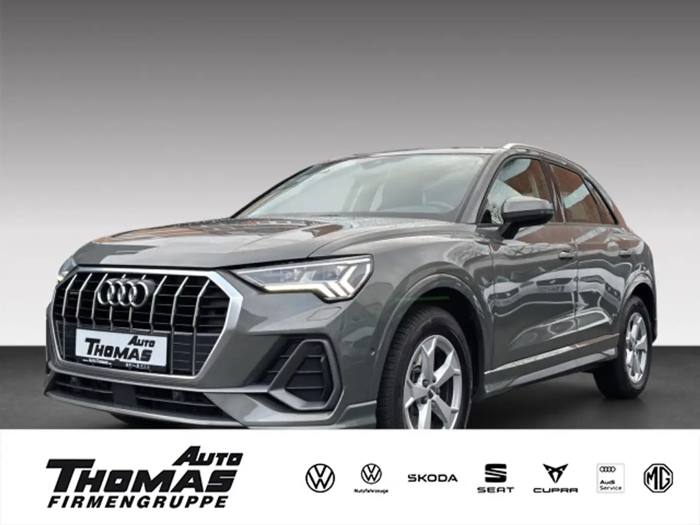 Audi Q3 40 TFSI quattro S line STANDHEIZUNG+MATRIX Grigio - 1