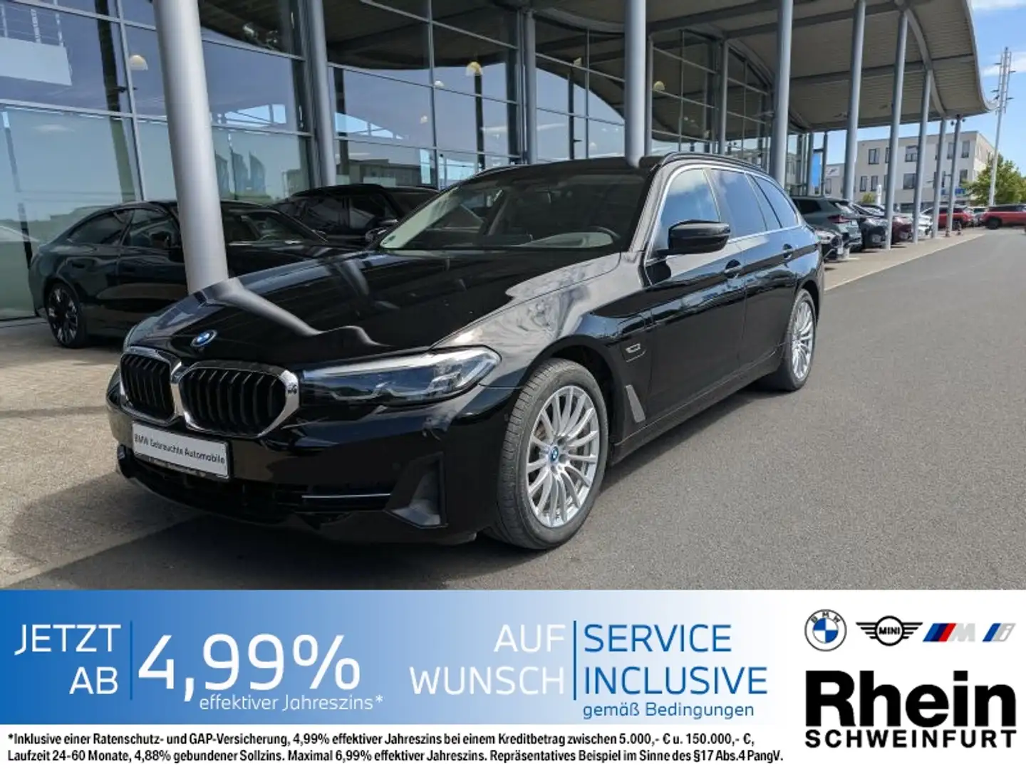 BMW 530 e Tour. LiveCockpit. HeadUp. AHK. Schwarz - 1