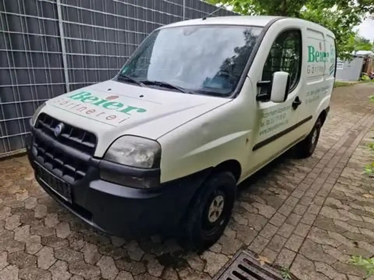 Fiat Doblo 1.6 16V Kasten SX,Servo,TÜV,80tkm,Sauber,1-Hand Weiß - 1