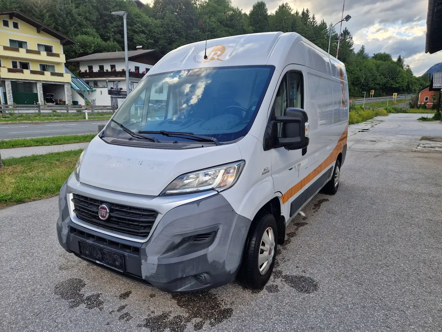 Fiat Ducato 130 L2H2 RS: 3450 mm Weiß - 1