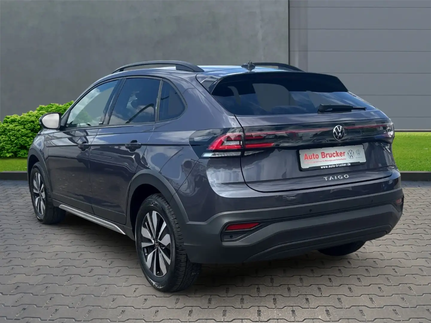 Volkswagen Taigo Move 1.0 TSI Abnehmbare Anhängerkupplung Klimaauto Grau - 2