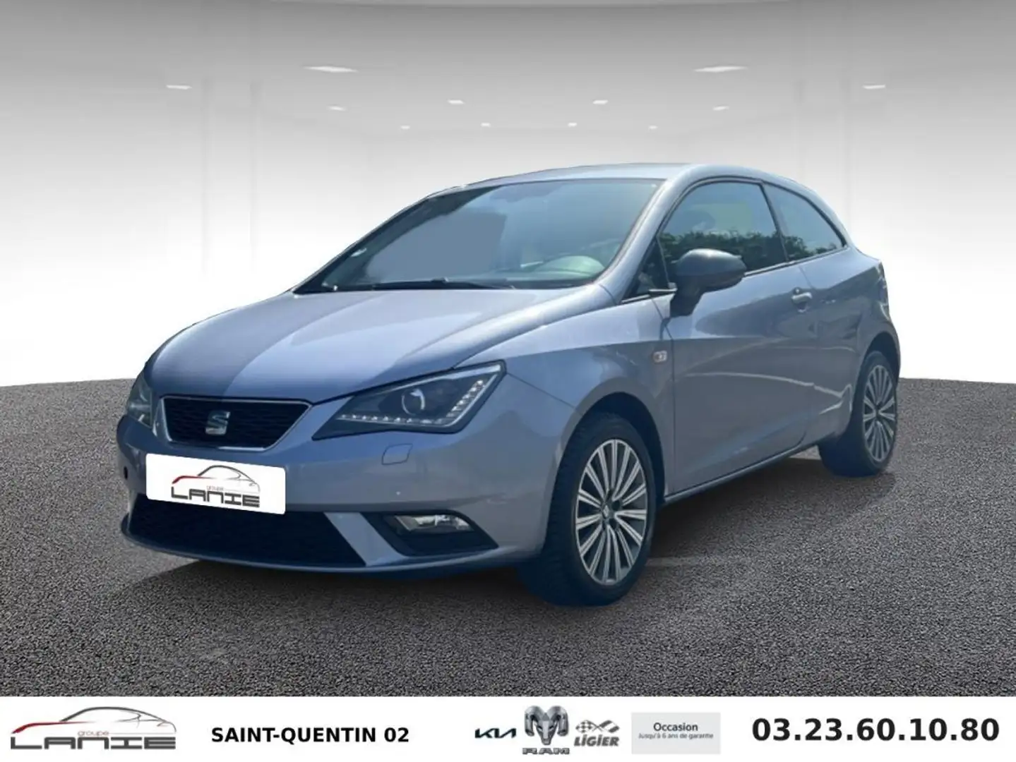 SEAT Ibiza SC 1.2 TSI 90 ch Connect Gris - 1