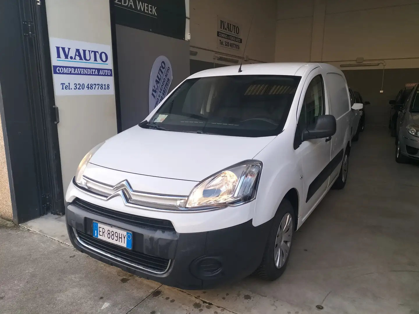 Citroen Berlingo 1.6 diesel  3 posti  iva compresa Bianco - 1