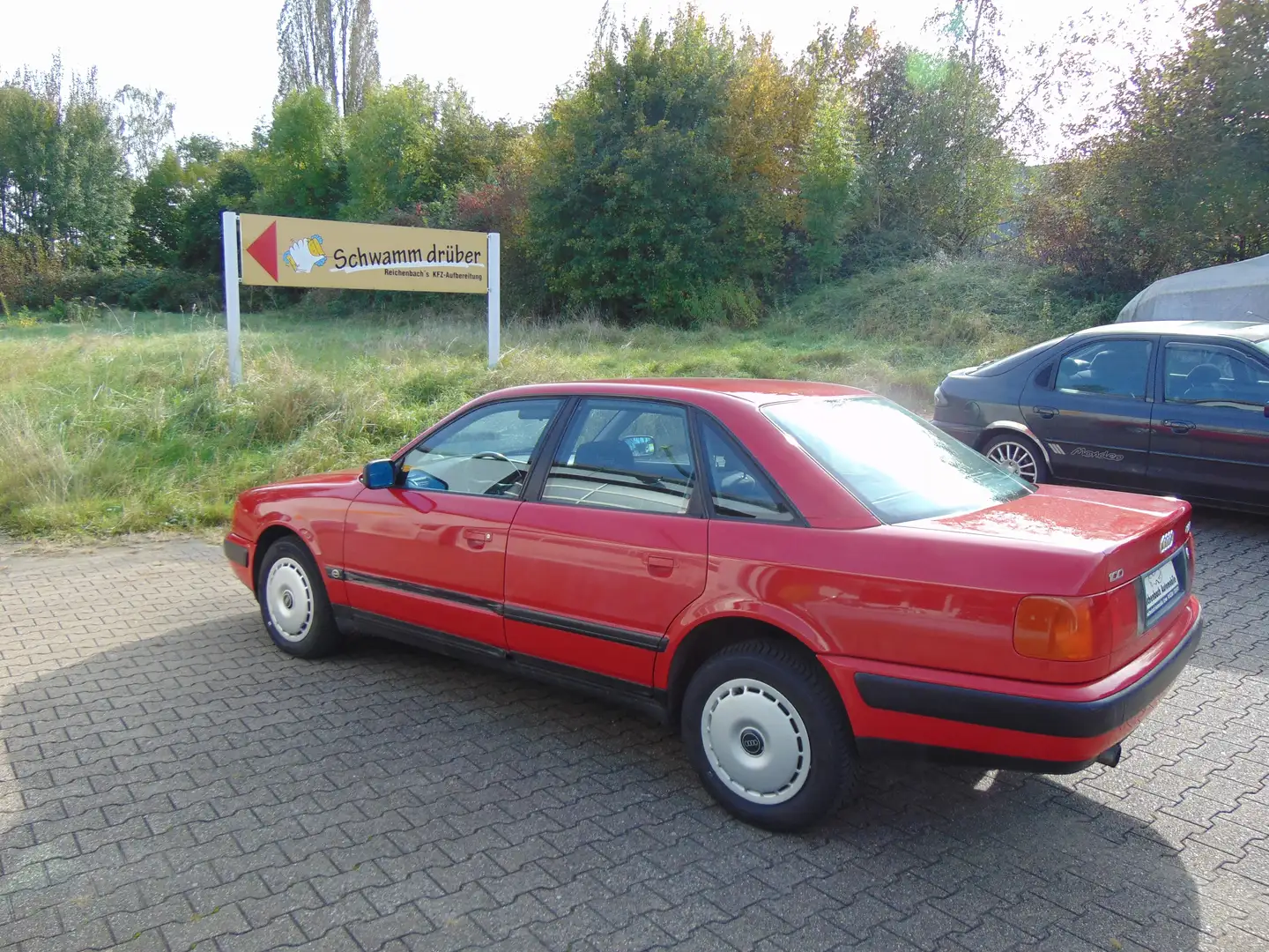 Audi 100 2.3 E, H- Zulassung Rot - 1