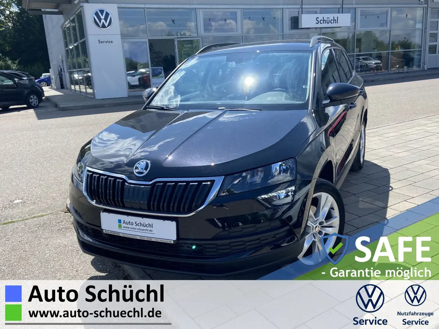 Skoda Karoq 1.5 TSI DSG Style 18"+NAVI+SMART-LINK+SHZ+ Schwarz - 1