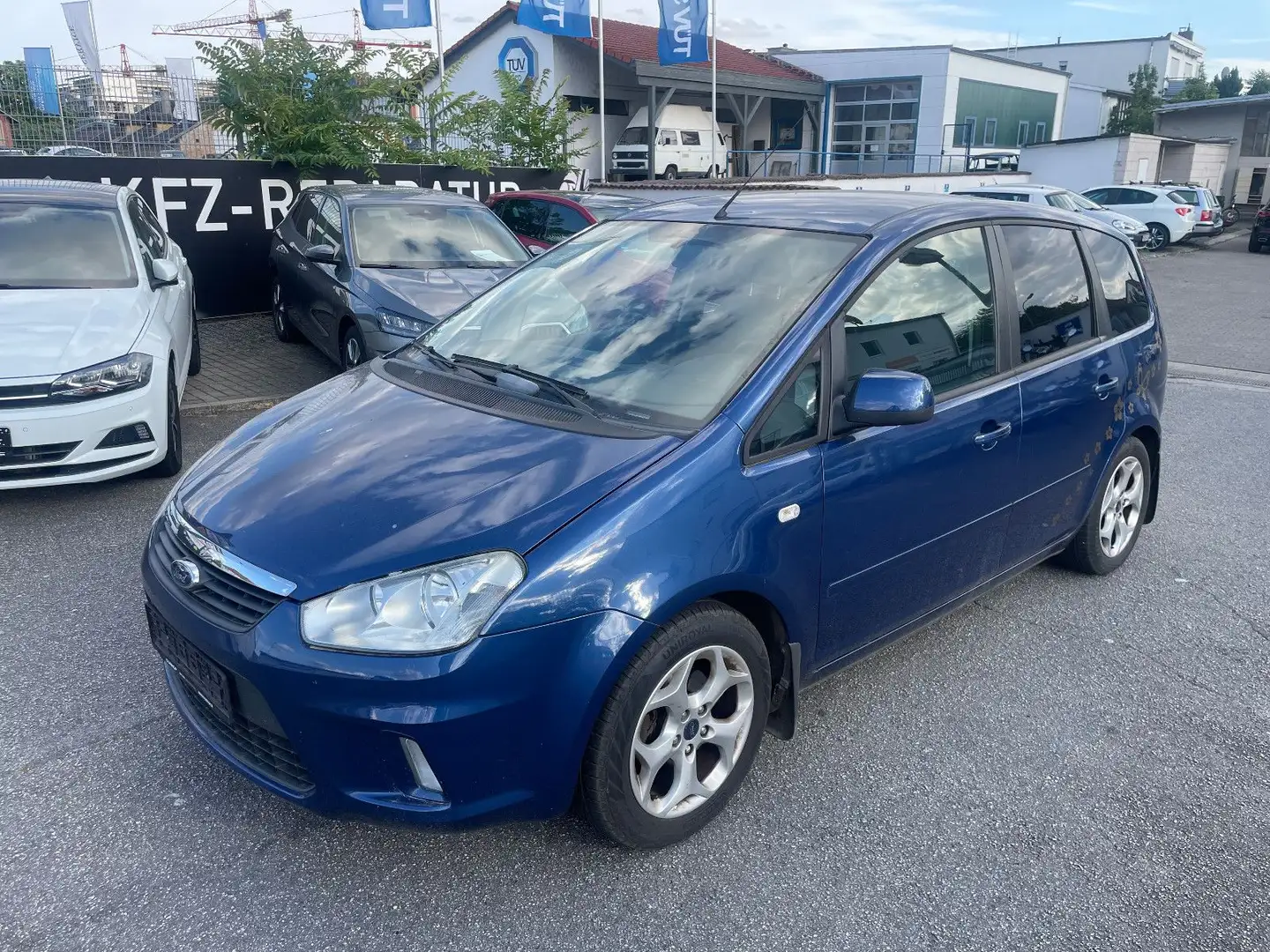 Ford C-Max C-MAX Style +/Euro4/AHK Bleu - 1
